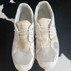 Used On Cloudflow Men’s Athletic Shoes - White/Cream